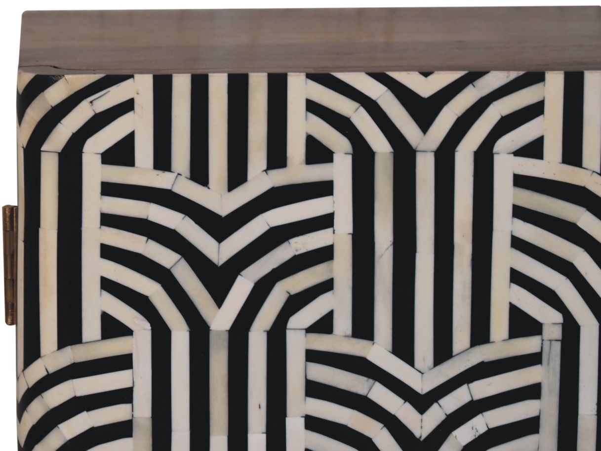 Artisan - Honey Caramel Edessa Bone Inlay Cabinet