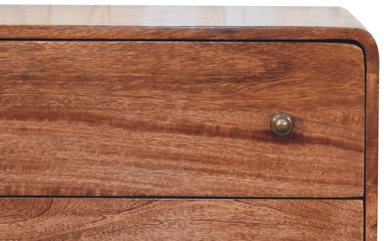 Artisan - Curved Honey Caramel Chest