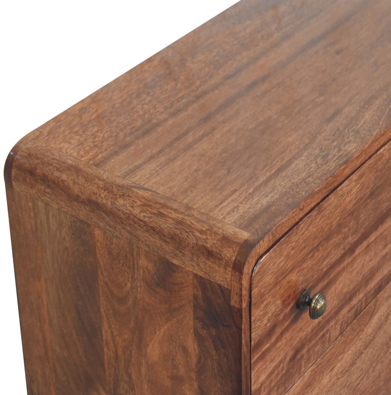 Artisan - Curved Honey Caramel Chest
