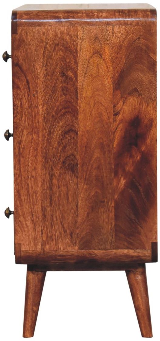 Artisan - Curved Honey Caramel Chest