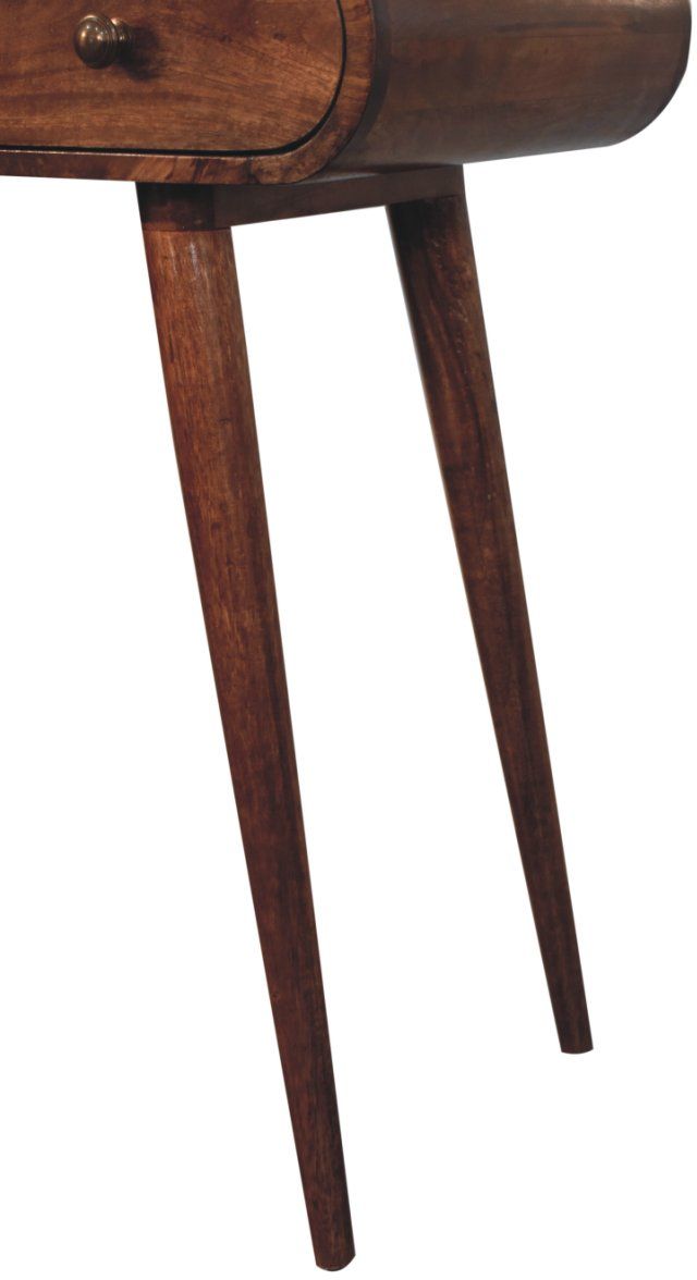 Artisan - Honey Caramel Round Dressing Table