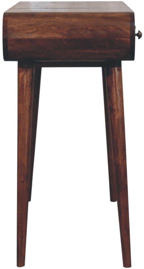 Artisan - Honey Caramel Round Dressing Table