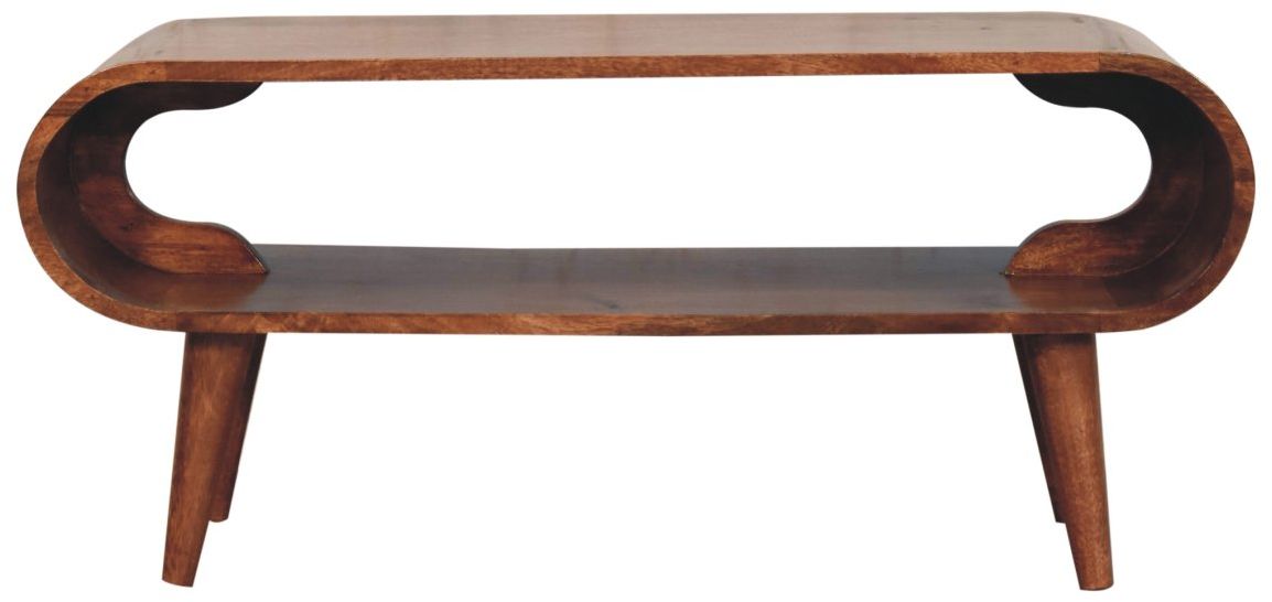 Artisan - Amaya Nordic Style Honey Caramel Coffee Table