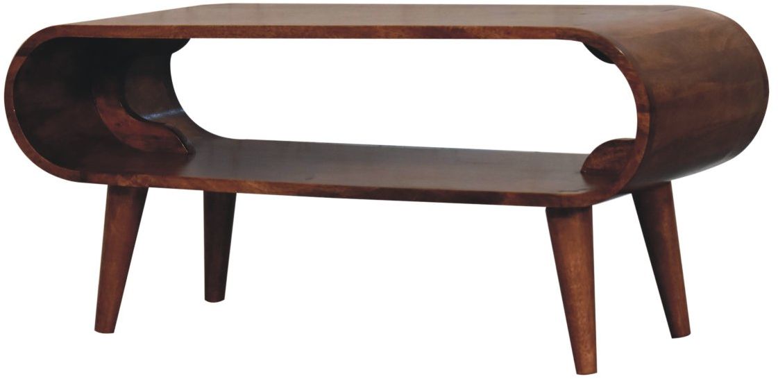 Artisan - Amaya Nordic Style Honey Caramel Coffee Table