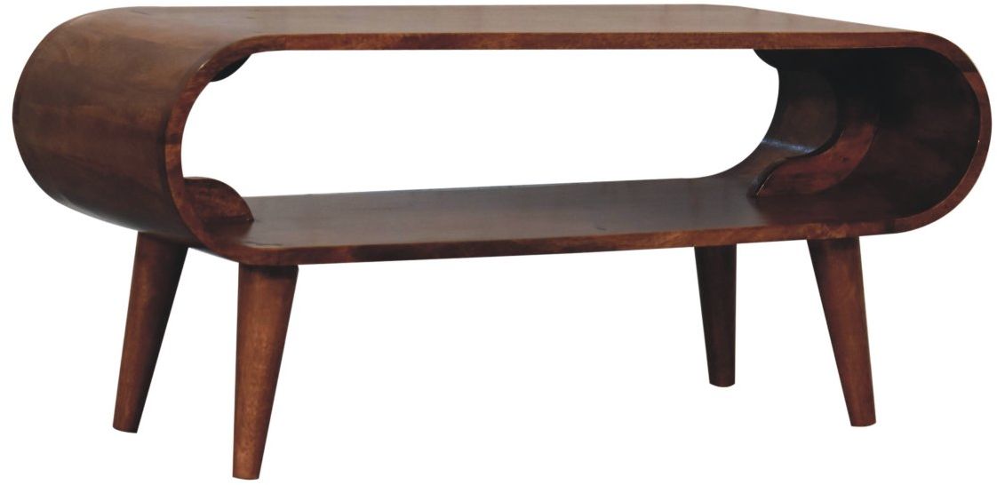 Artisan - Amaya Nordic Style Honey Caramel Coffee Table