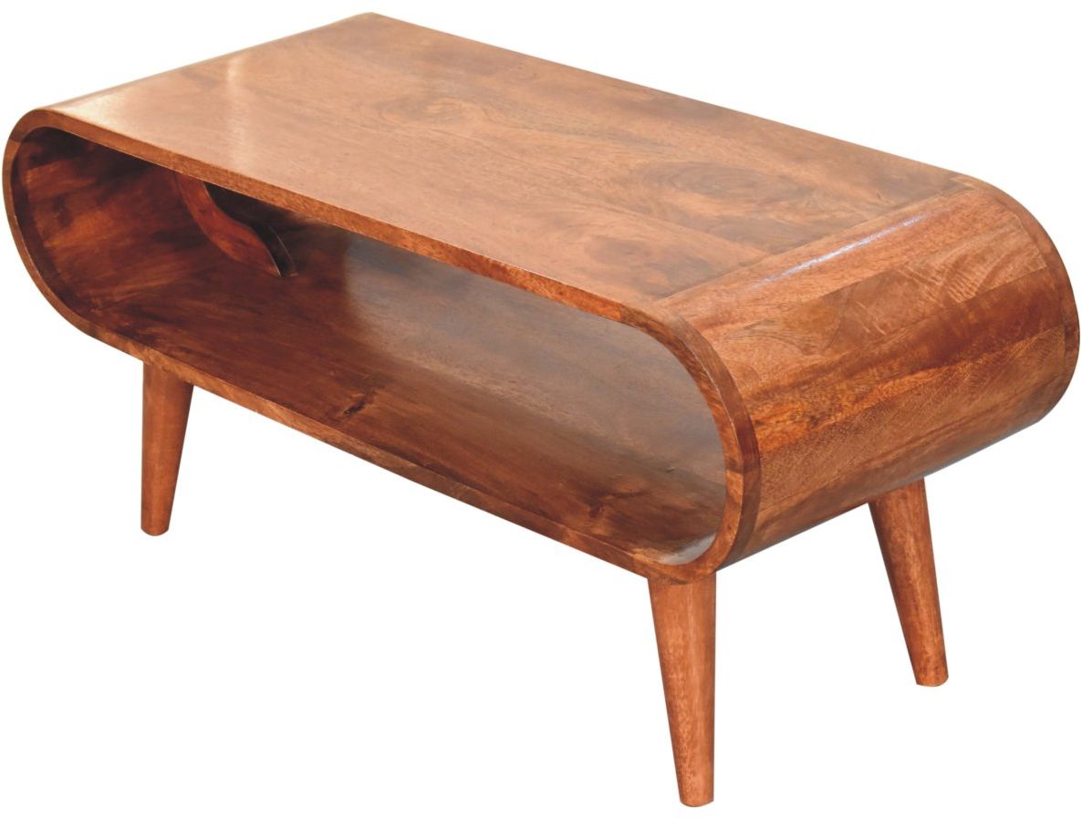 Artisan - Amaya Nordic Style Honey Caramel Coffee Table
