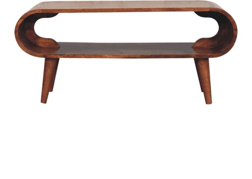 Artisan - Amaya Nordic Style Honey Caramel Coffee Table