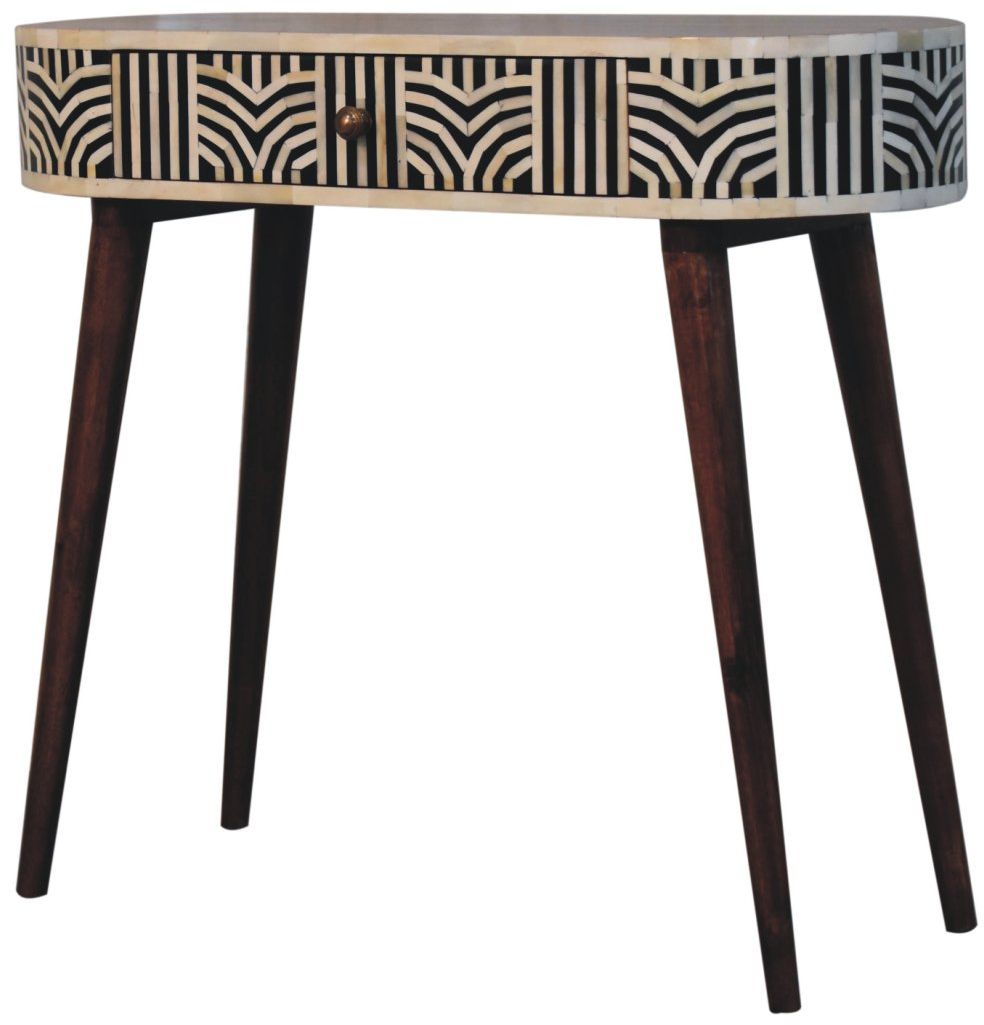 Artisan - Honey Caramel Edessa Bone Inlay Console Table