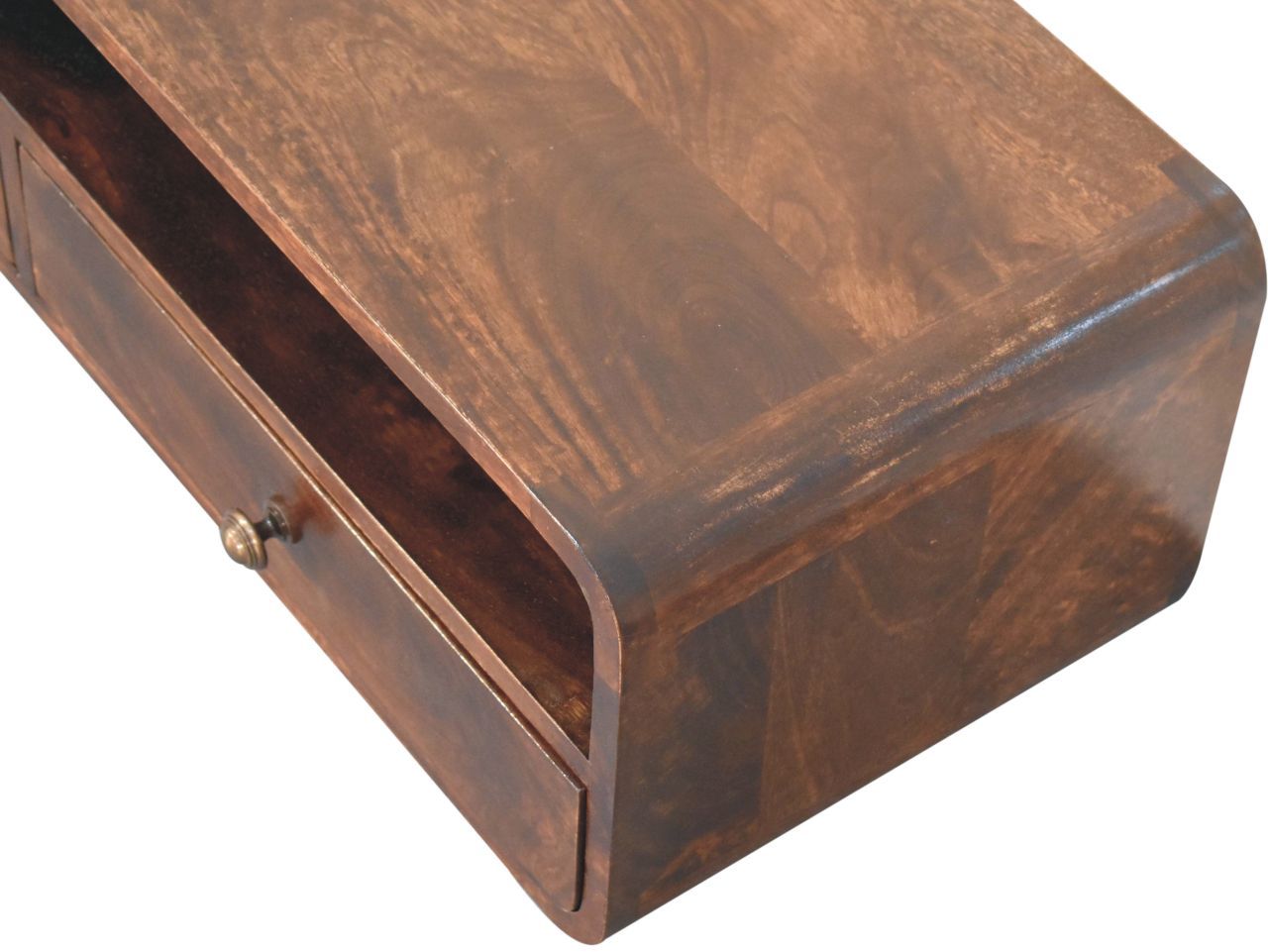 Artisan - Floating California Walnut Open Console