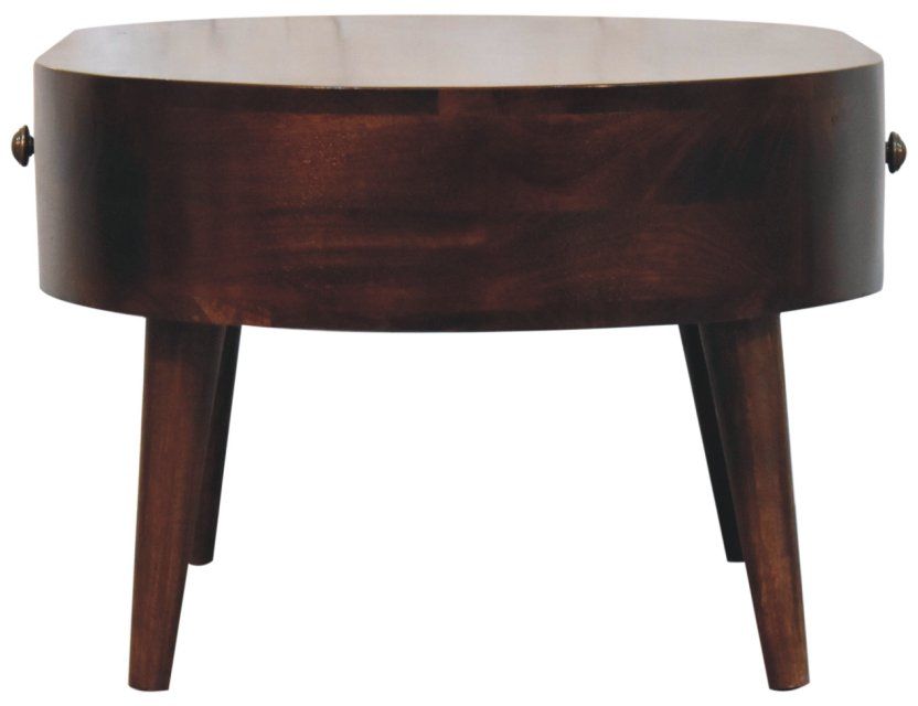 Artisan - California Walnut Rounded Coffee Table