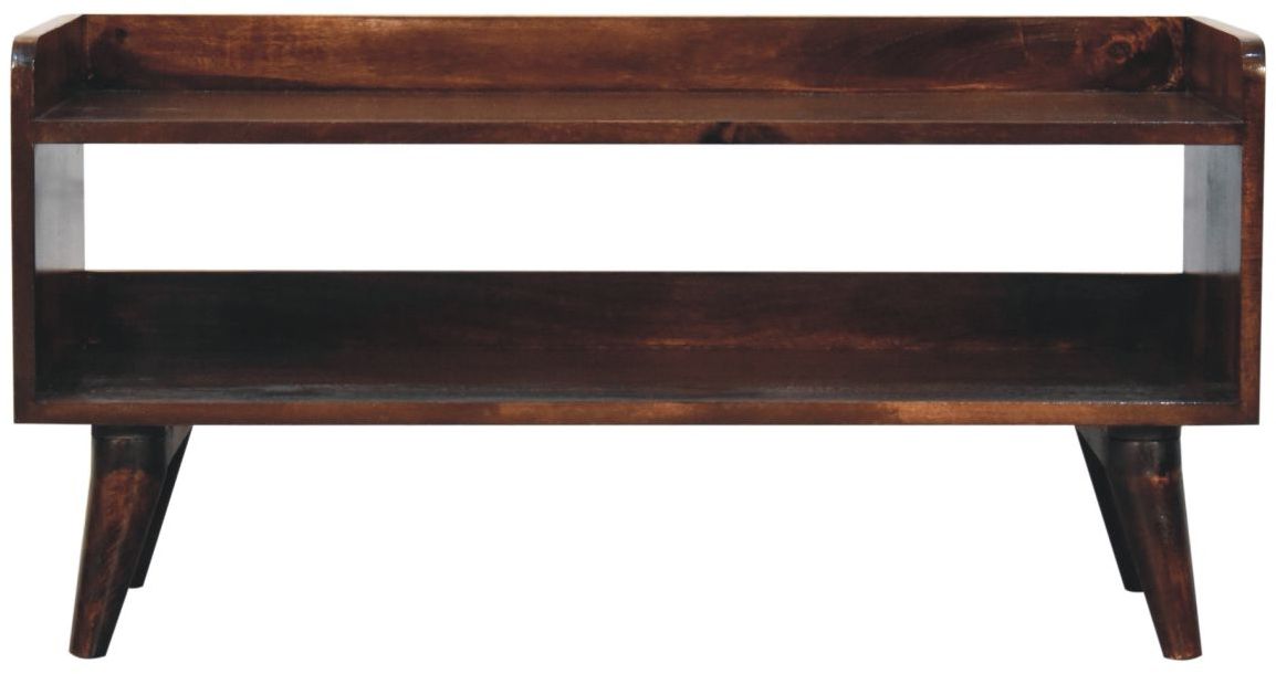 Artisan - California Walnut Nordic Storage Bench
