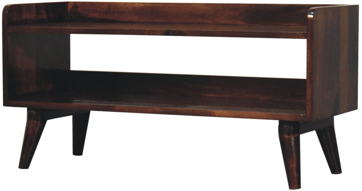 Artisan - California Walnut Nordic Storage Bench