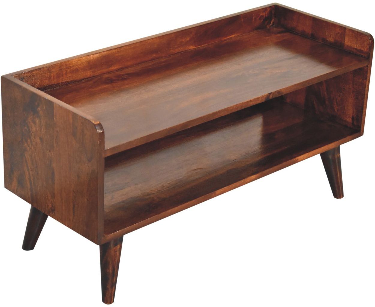 Artisan - California Walnut Nordic Storage Bench