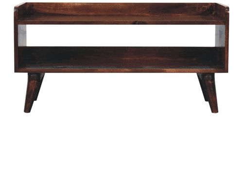 Artisan - California Walnut Nordic Storage Bench