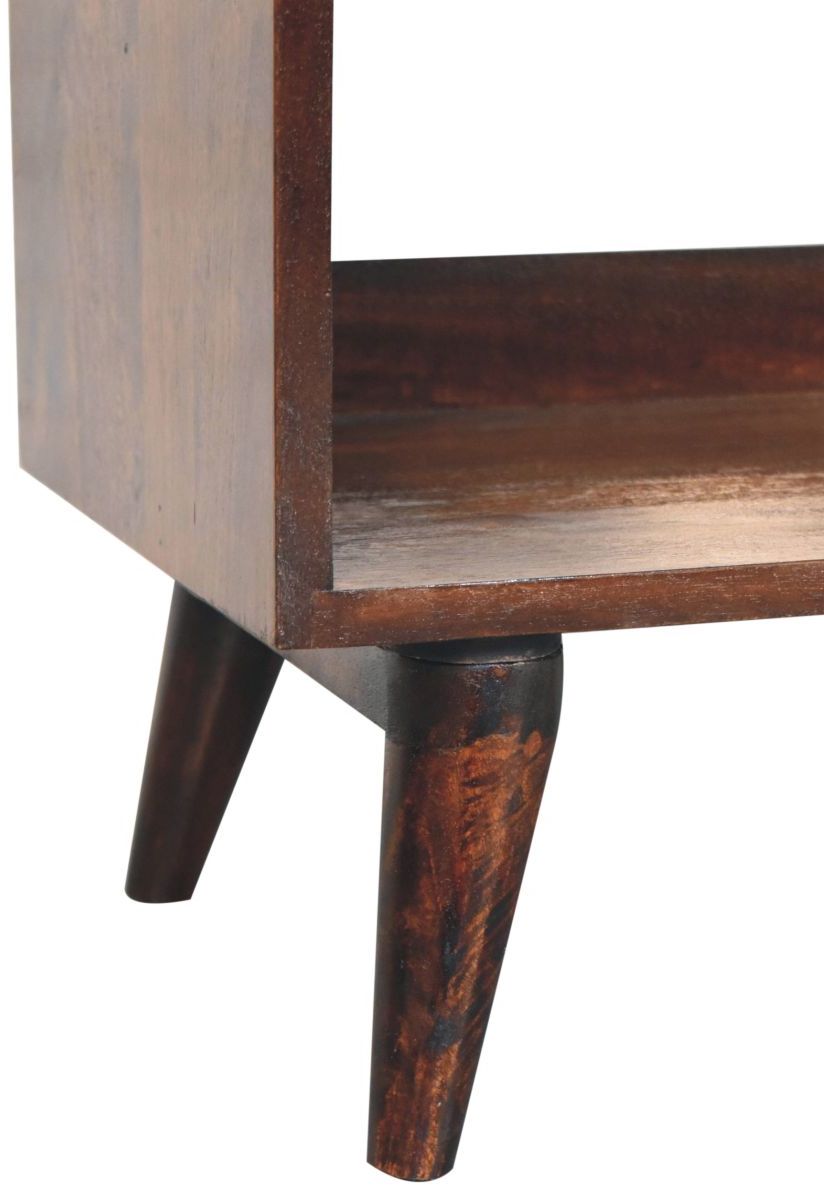 Artisan - California Walnut Bench With Mud Linen Seat Pad