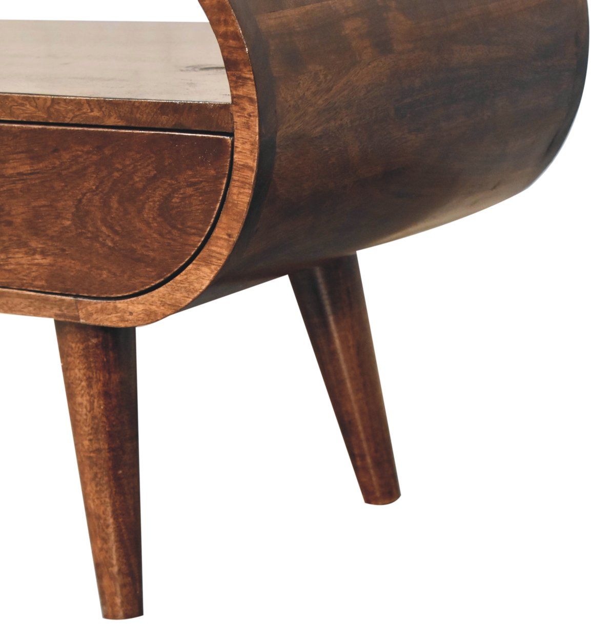 Artisan - California Walnut Circular TV Stand