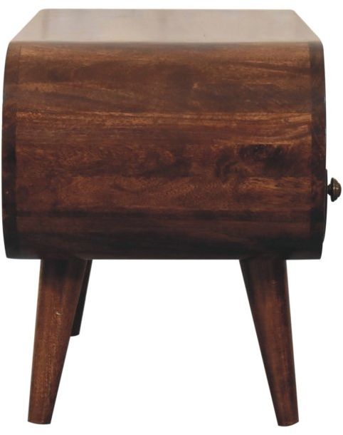 Artisan - California Walnut Circular TV Stand