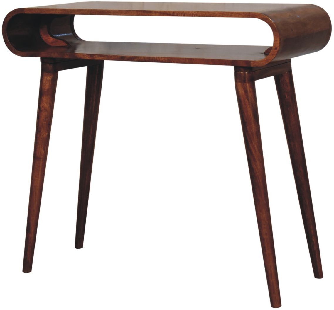 Artisan - Amaya Honey Caramel Nordic Style Console Table