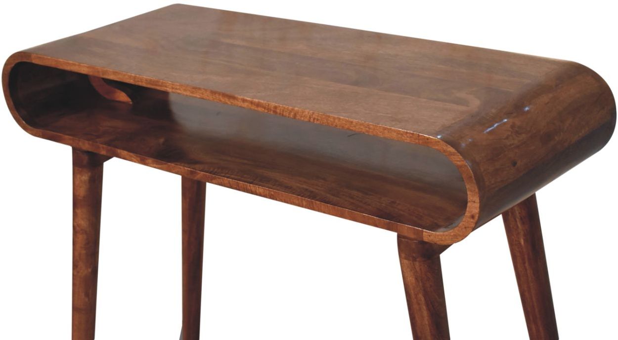 Artisan - Amaya Honey Caramel Nordic Style Console Table