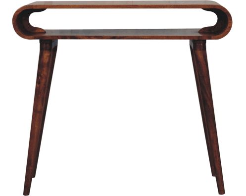 Artisan - Amaya Honey Caramel Nordic Style Console Table
