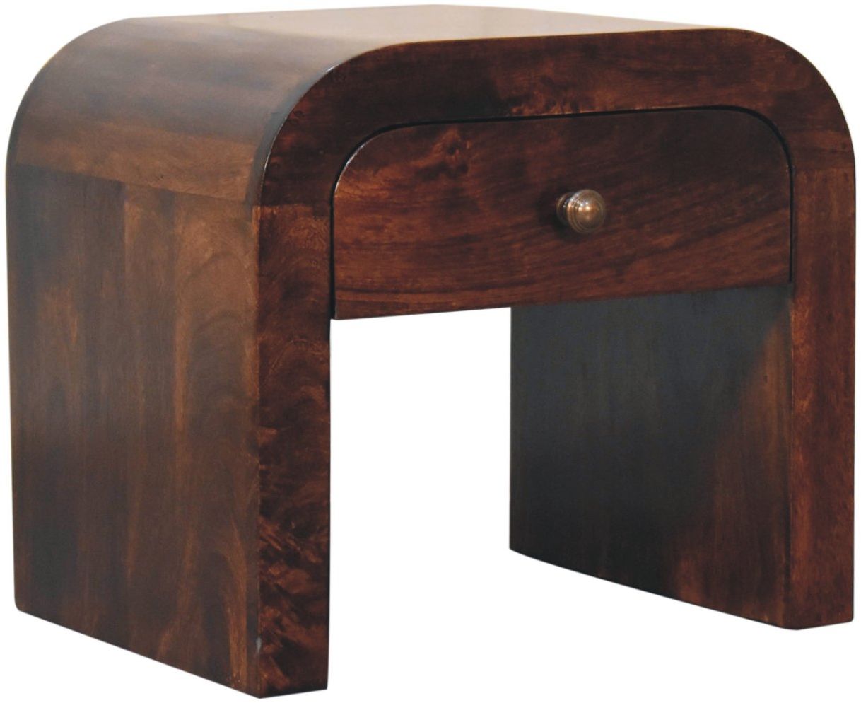 Artisan - California Walnut Disc Bedside