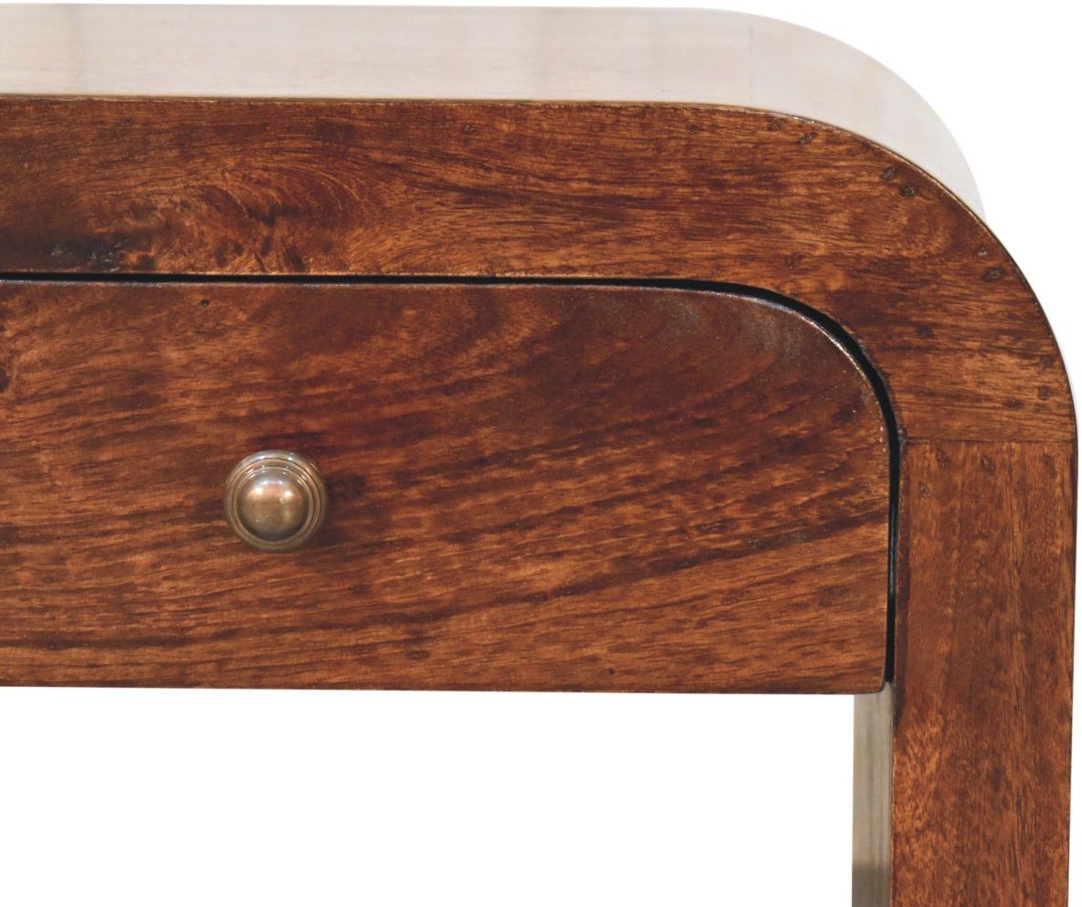 Artisan - California Walnut Disc Bedside
