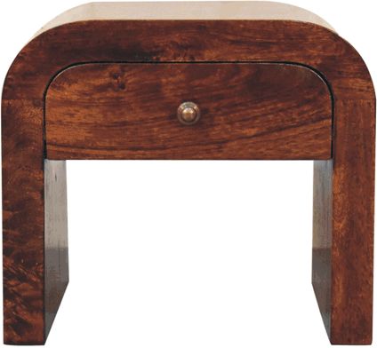 Artisan - California Walnut Disc Bedside