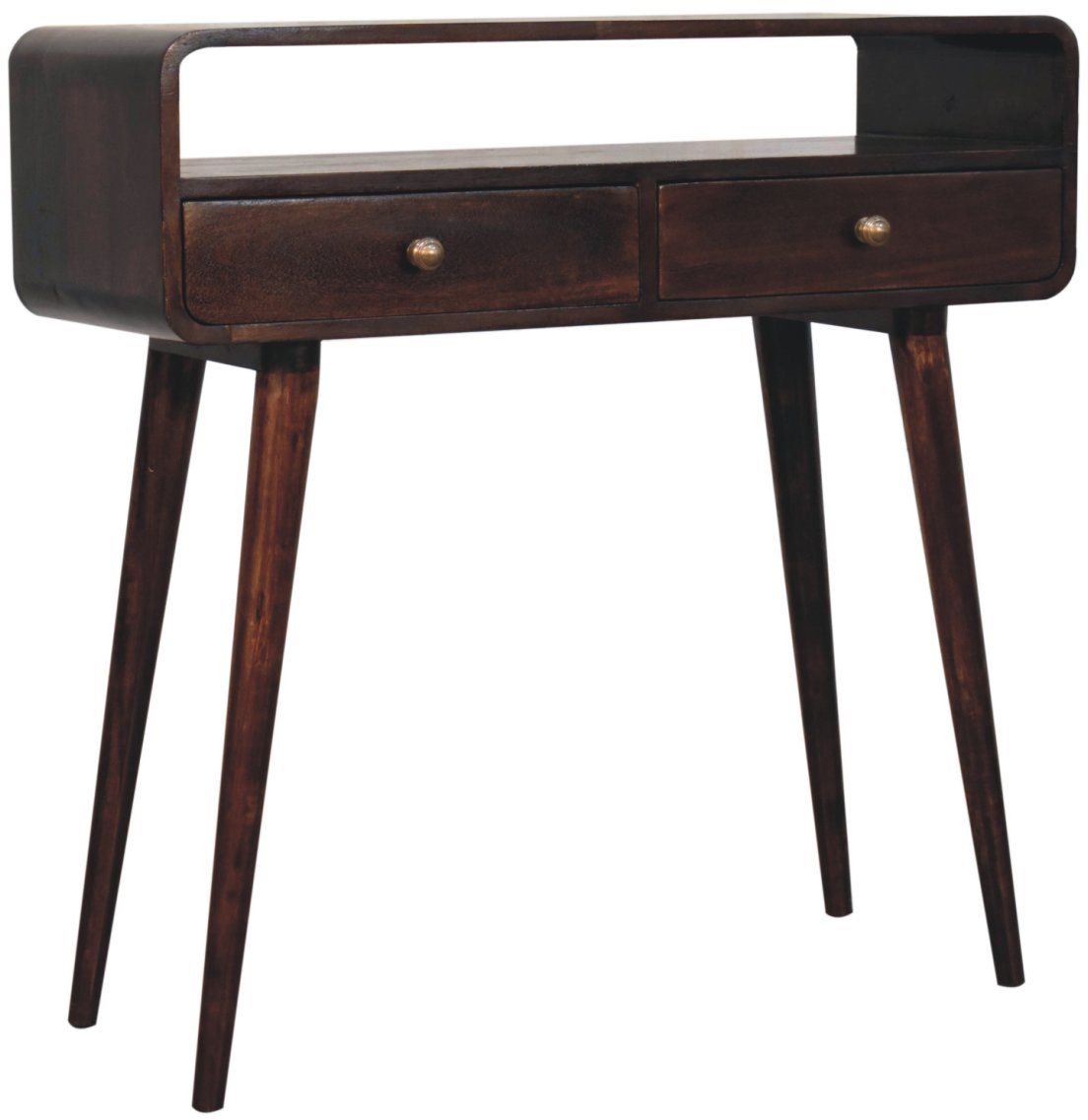 Artisan - Curved California Walnut Console Table