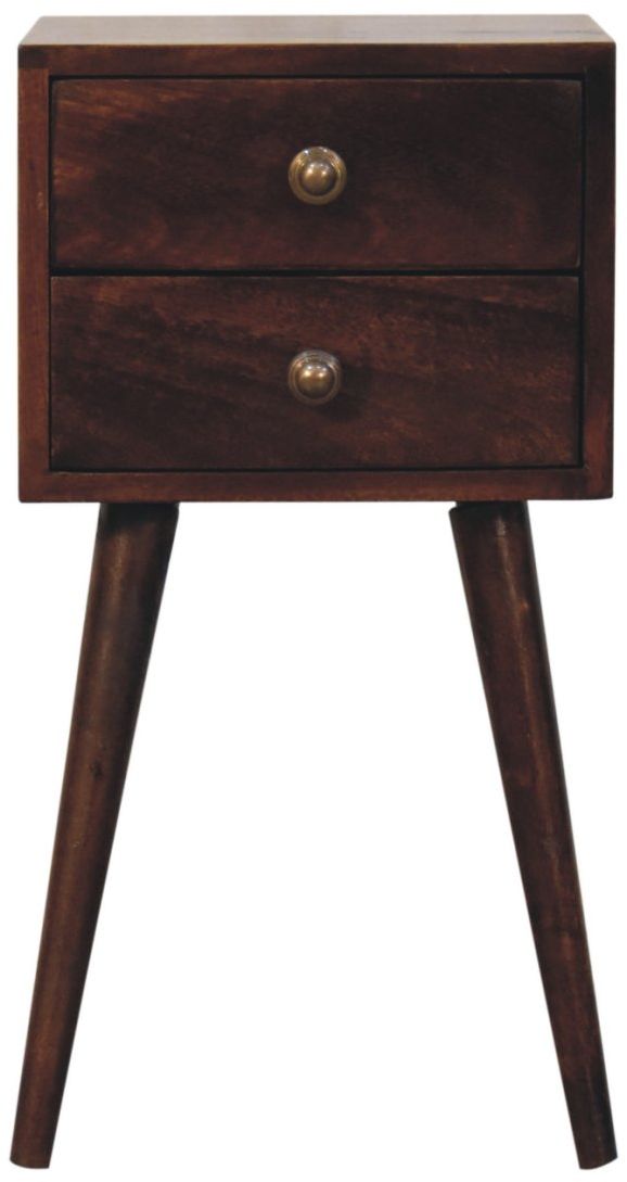 Artisan - Mini 2 Drawercalifornia Walnut Bedside