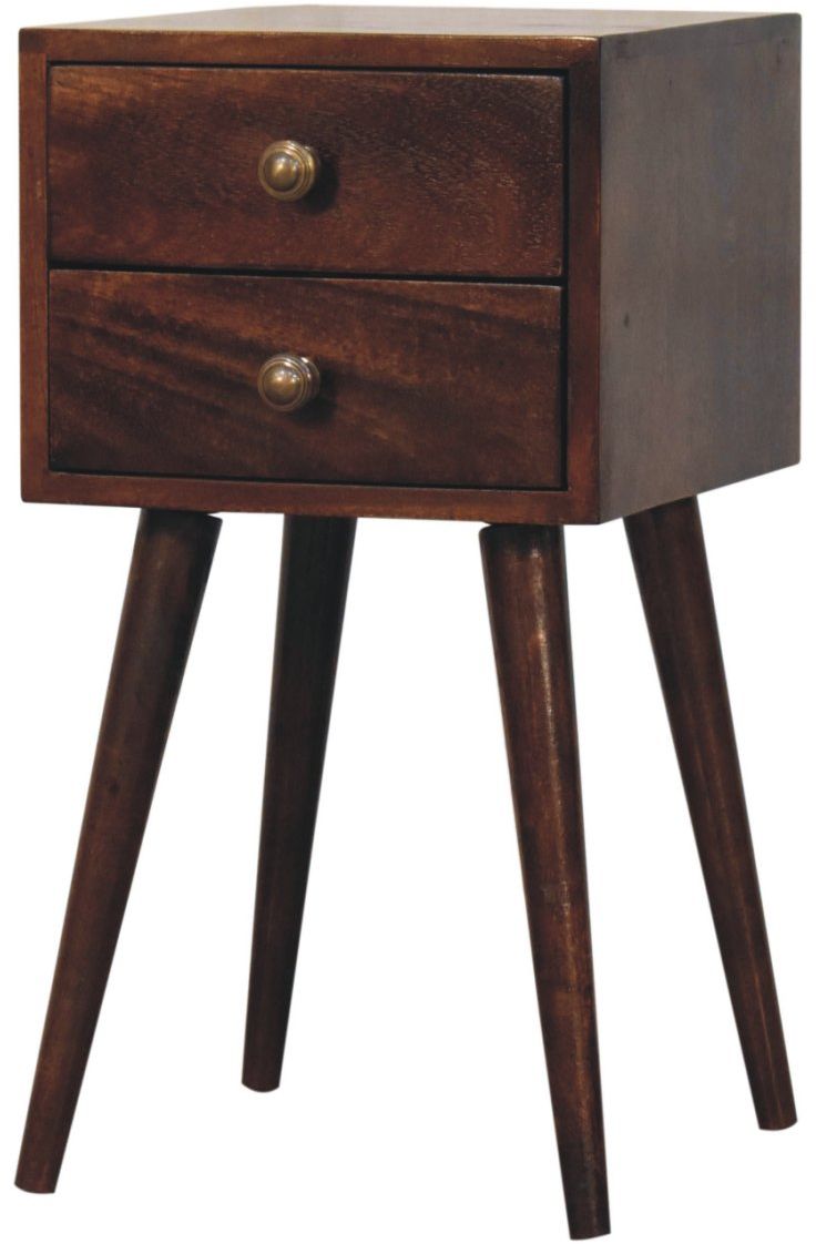 Artisan - Mini 2 Drawercalifornia Walnut Bedside