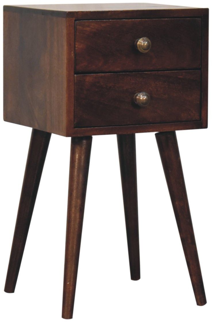 Artisan - Mini 2 Drawercalifornia Walnut Bedside