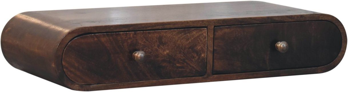 Artisan - Wall Mounted California Walnut Console Table