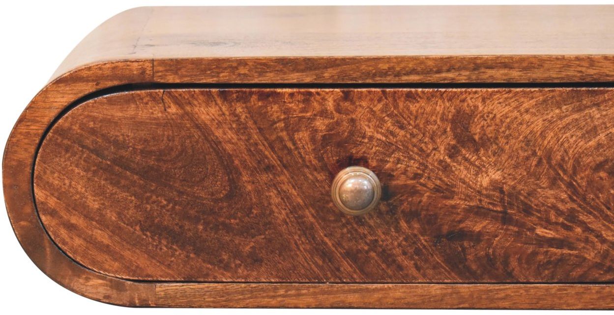 Artisan - Wall Mounted California Walnut Console Table