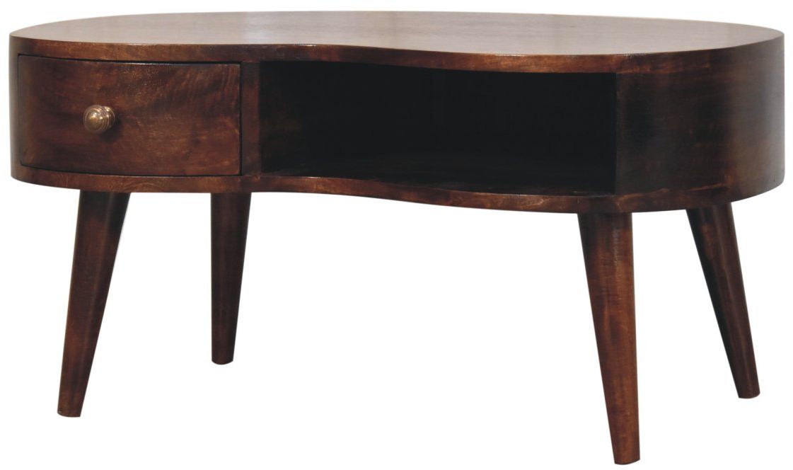 Artisan - California Walnut Wave Coffee Table