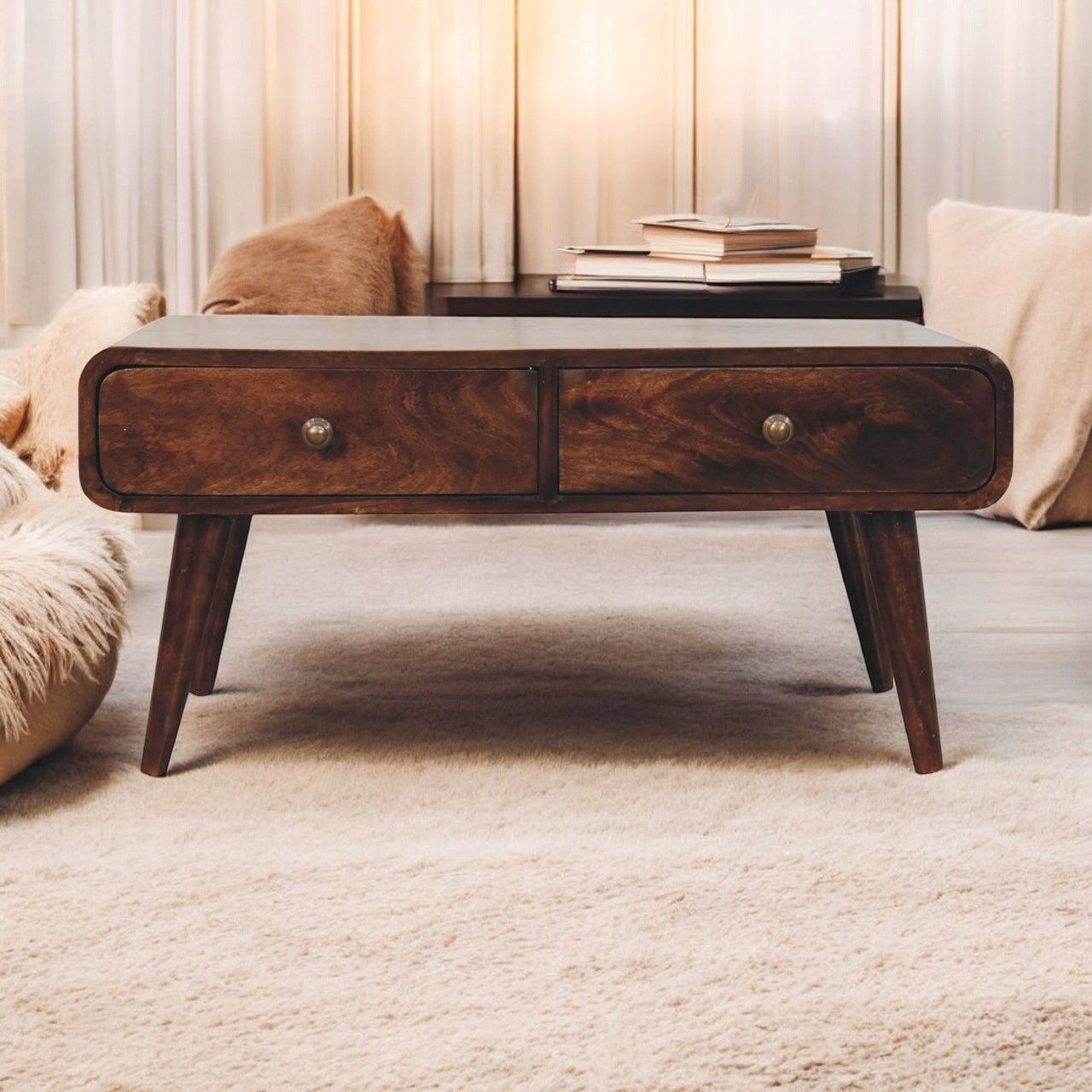 Artisan - California Walnut Sonata Coffee Table