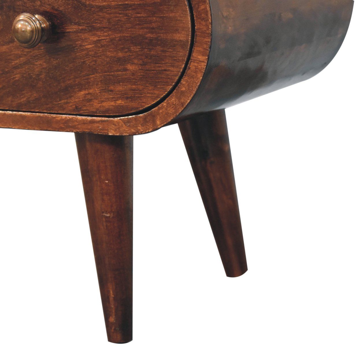 Artisan - California Walnut Circular TV Unit