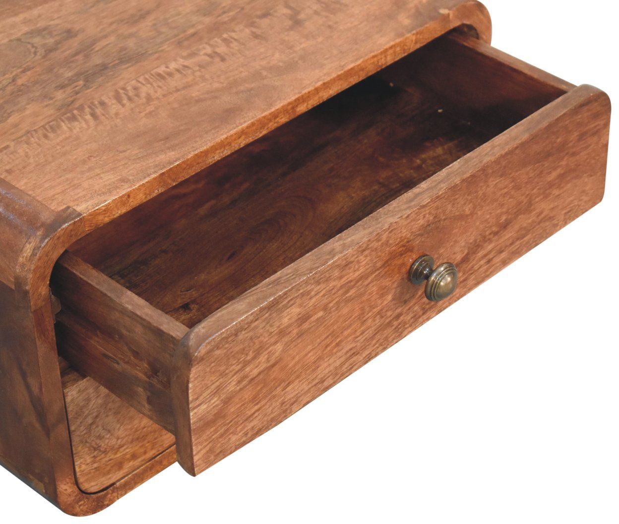 Artisan - Honey Caramel 2 Drawer Floating Bedside