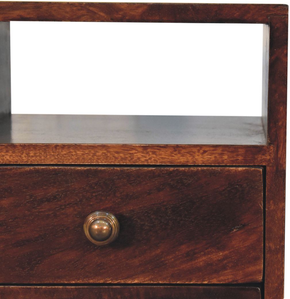Artisan - Mini Classic California Walnut Bedside