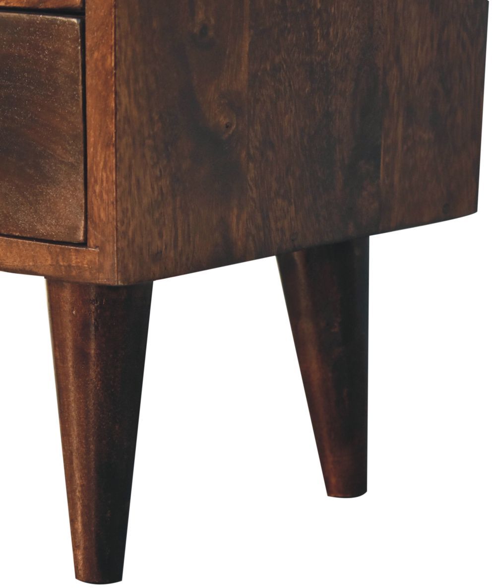 Artisan - Mini Classic California Walnut Bedside