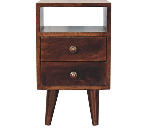 Artisan - Mini Classic California Walnut Bedside
