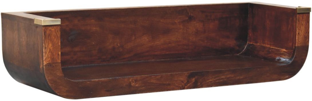 Artisan - Indira California Walnut Floating Console Table