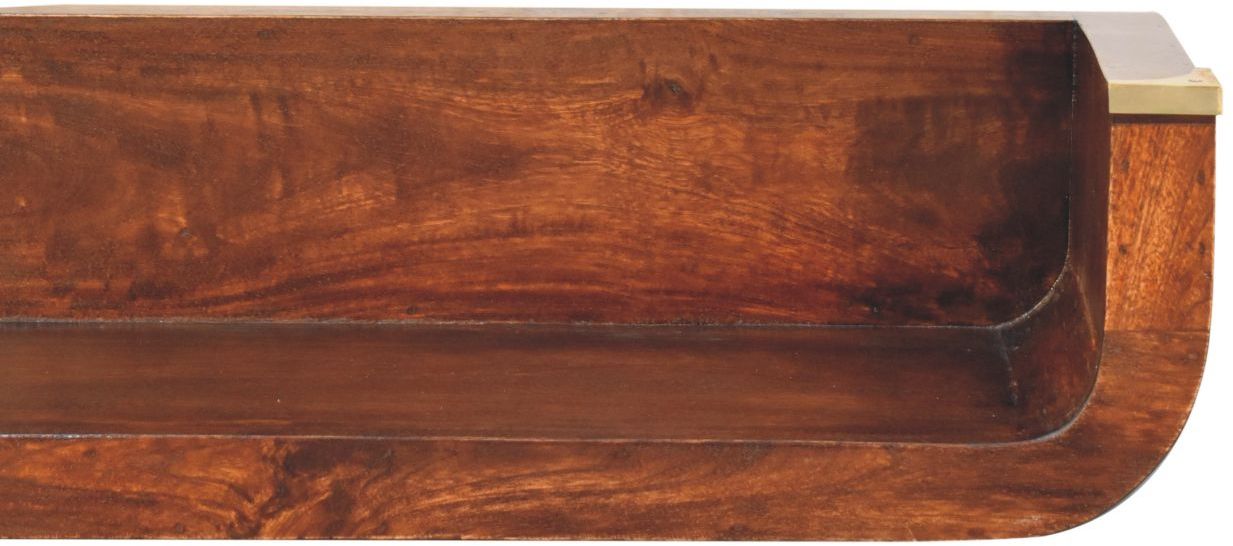 Artisan - Indira California Walnut Floating Console Table
