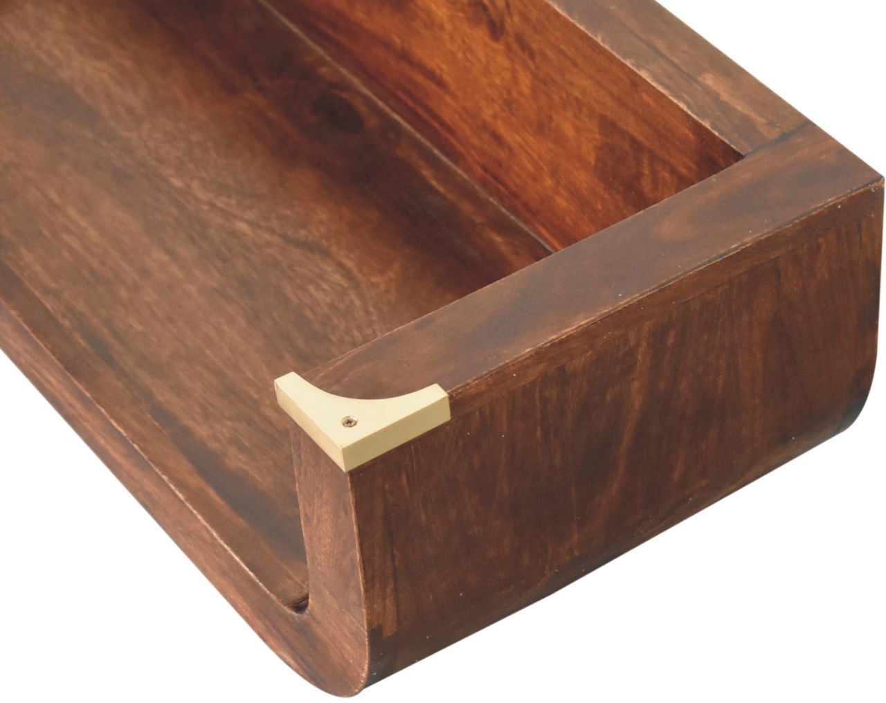 Artisan - Indira California Walnut Floating Console Table