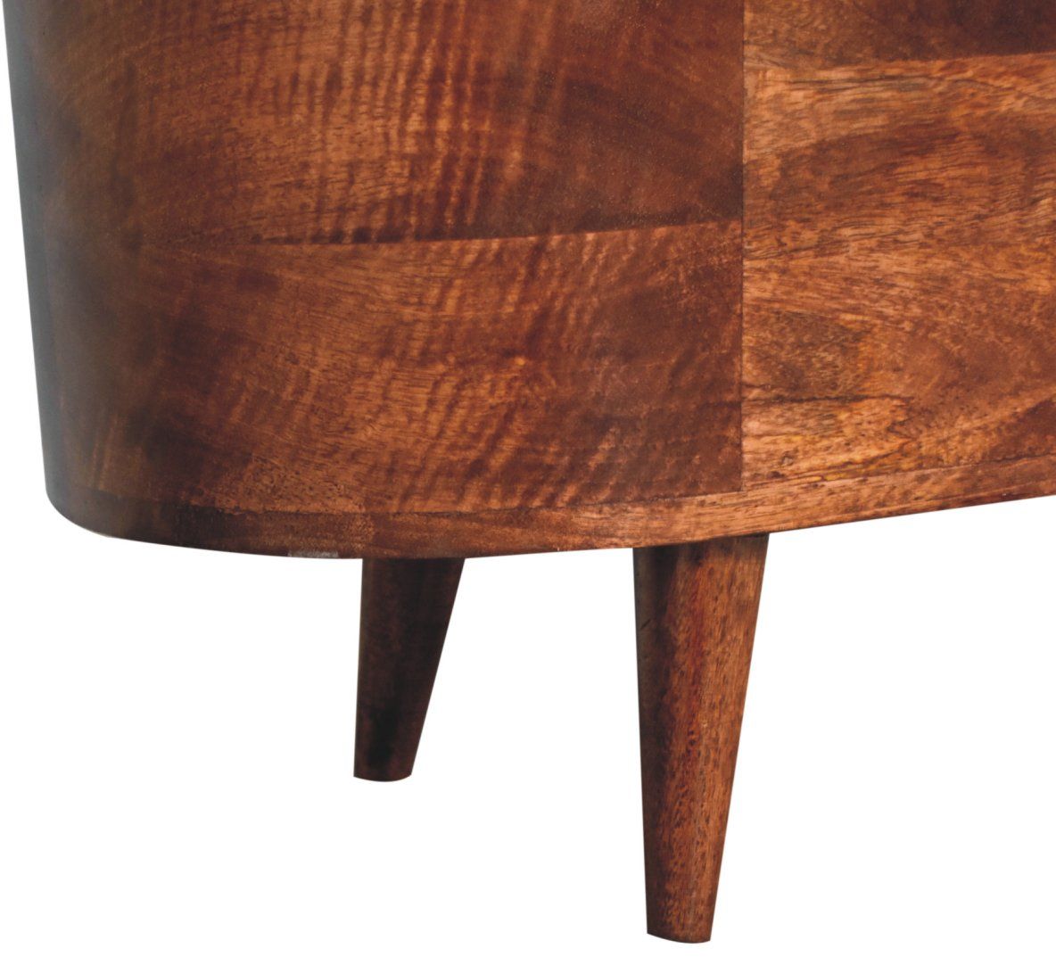 Artisan - Honey Caramel Rounded Lid Up Blanket Box