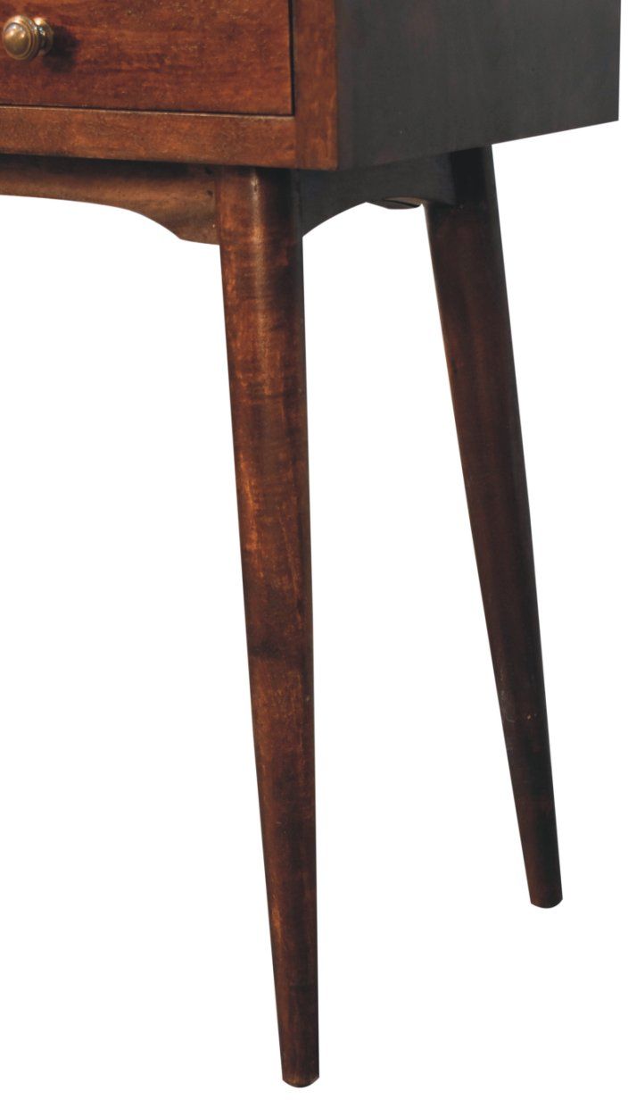 Artisan - California Walnut Hallway 2 Drawer Console Table