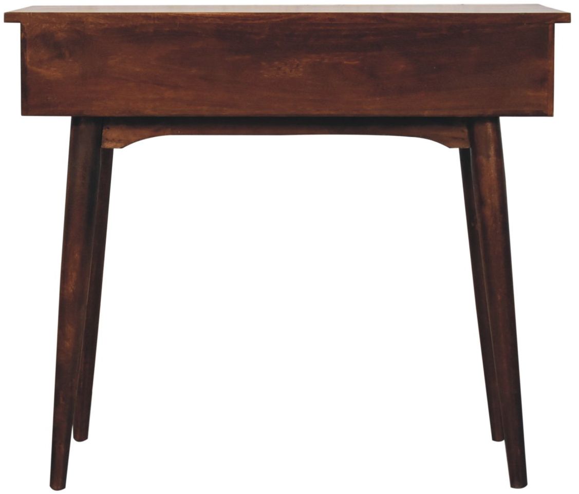 Artisan - California Walnut Hallway 2 Drawer Console Table