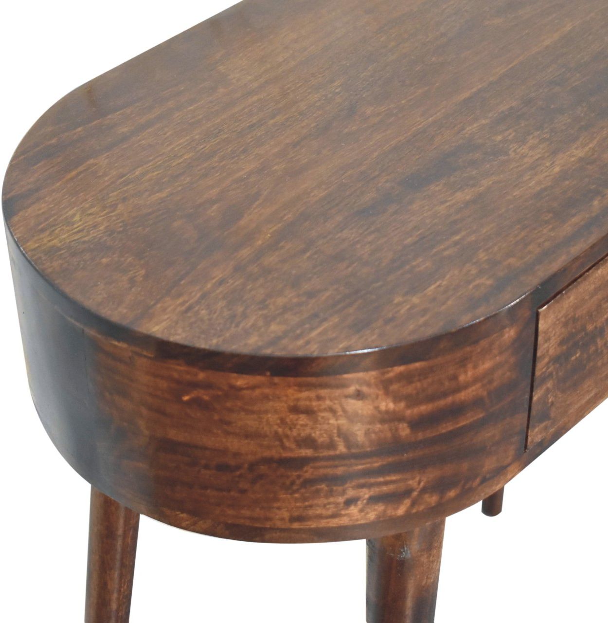 Artisan - California Walnut Rounded Small Console Table