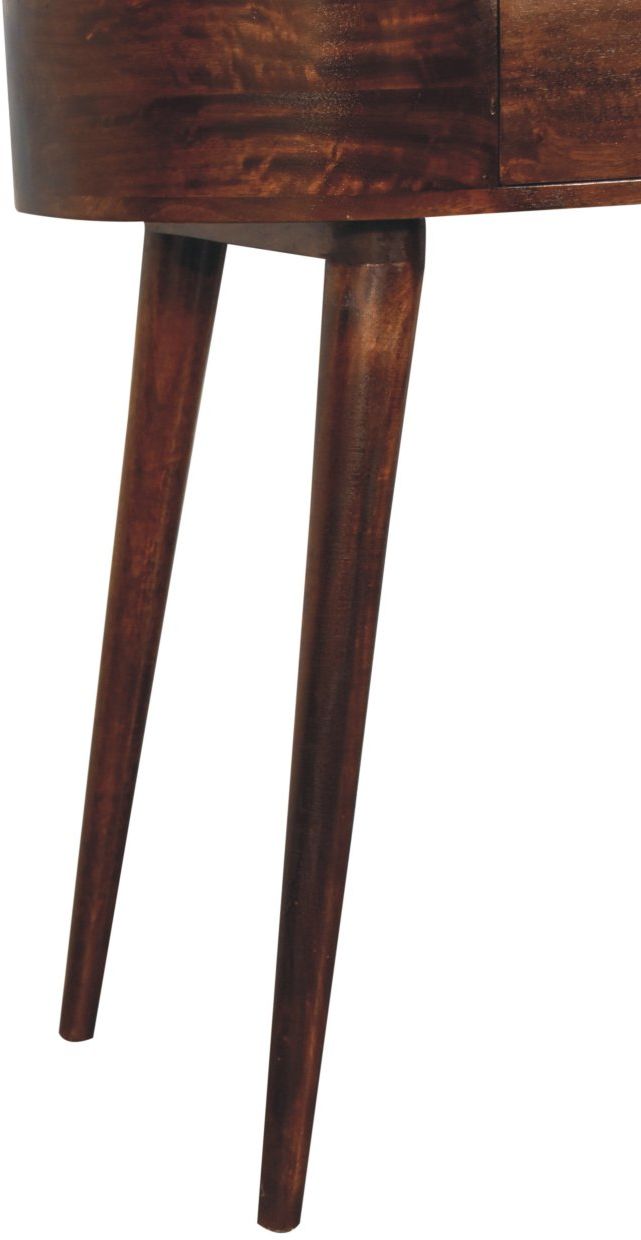 Artisan - California Walnut Rounded Small Console Table