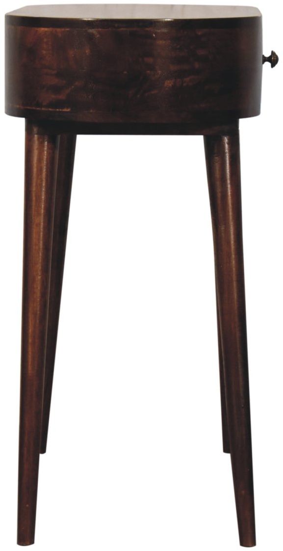 Artisan - California Walnut Rounded Small Console Table