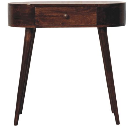 Artisan - California Walnut Rounded Small Console Table